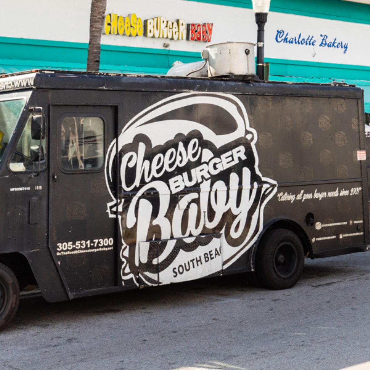 Cheeseburger Baby Food Truck