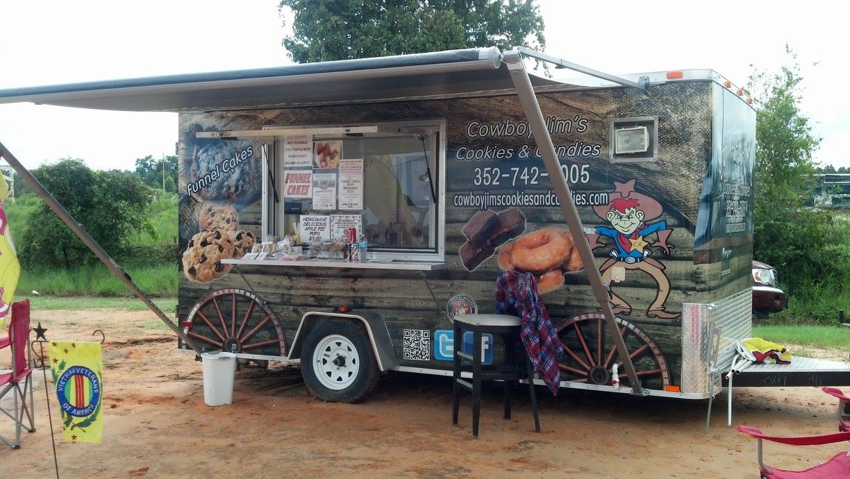 Cowboy Jim's Cookies and Candies Food Truck