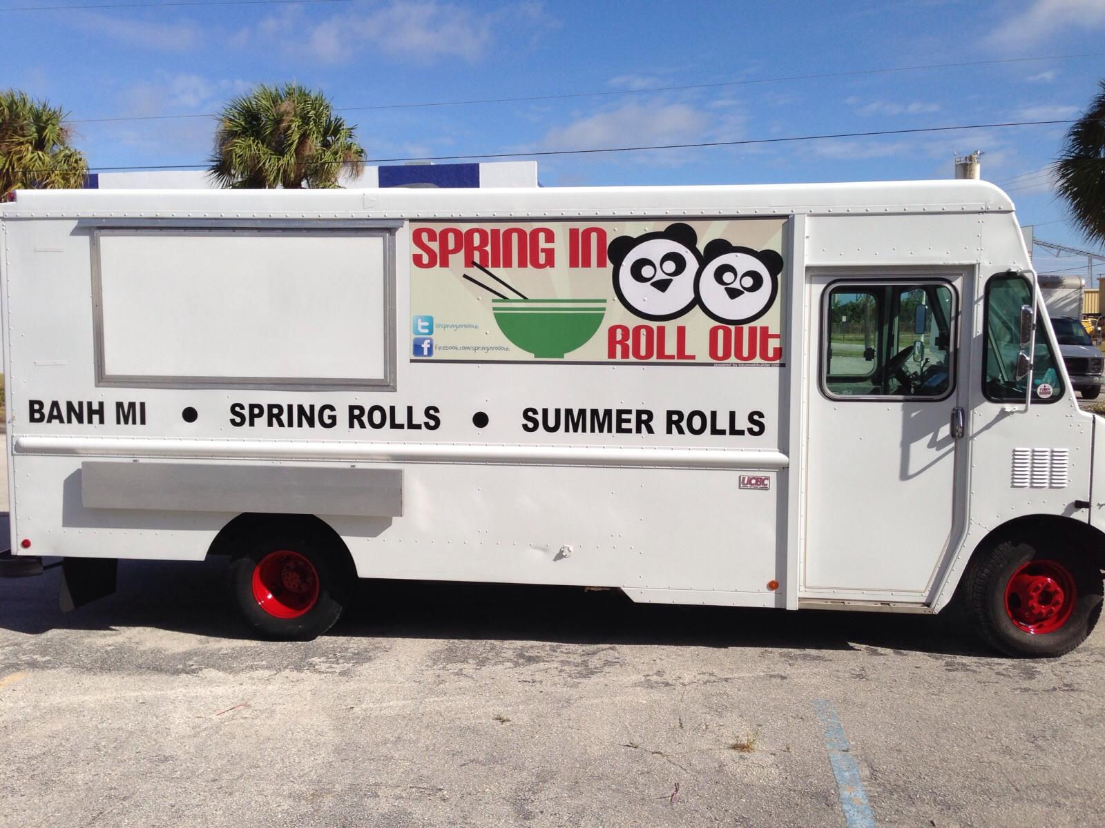 Spring In Roll Out Food Truck
