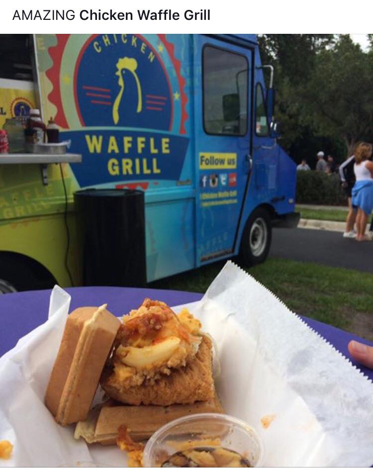 Chicken Waffle Grill Food Truck