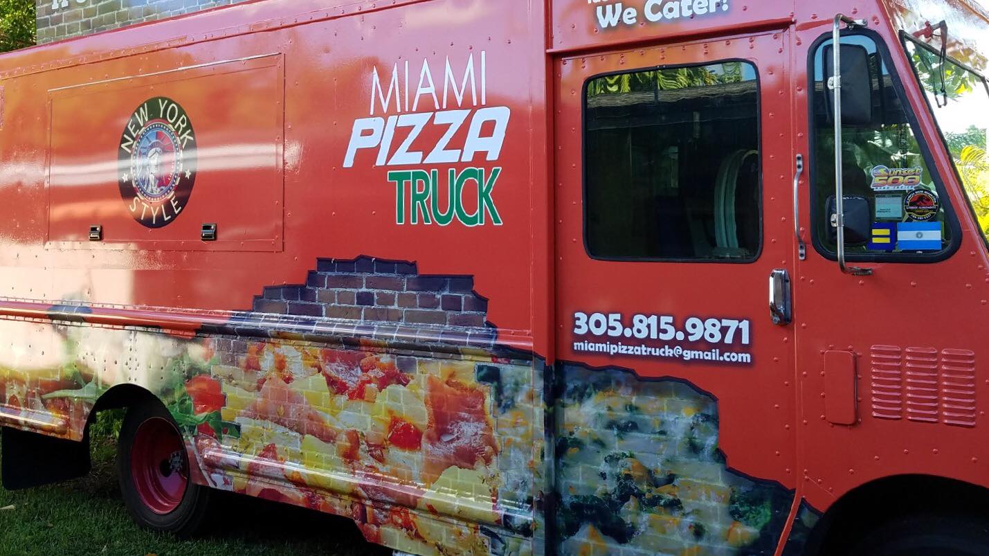 Miami Pizza Truck Food Truck