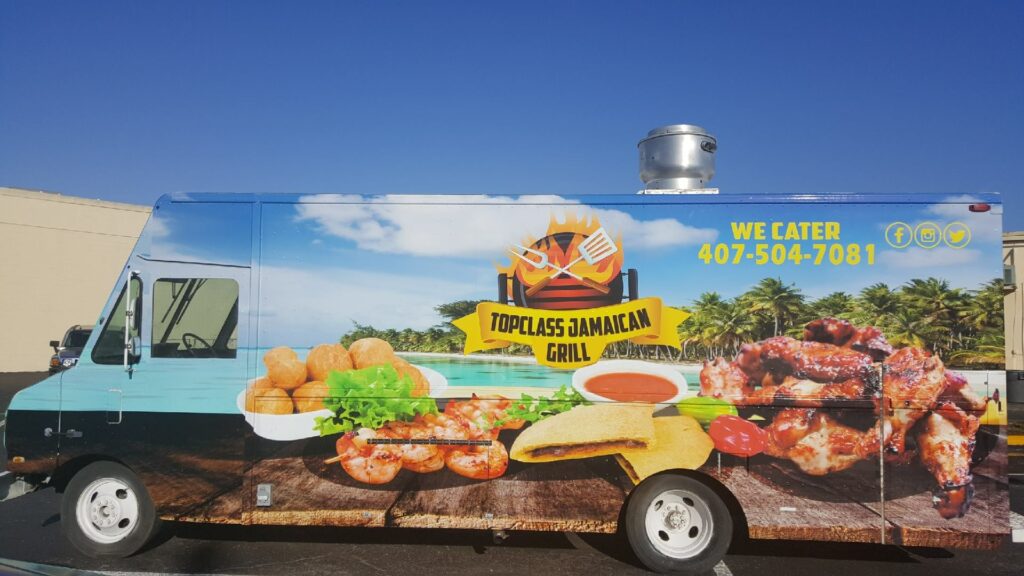 Topclass Jamaican Grill Food Truck