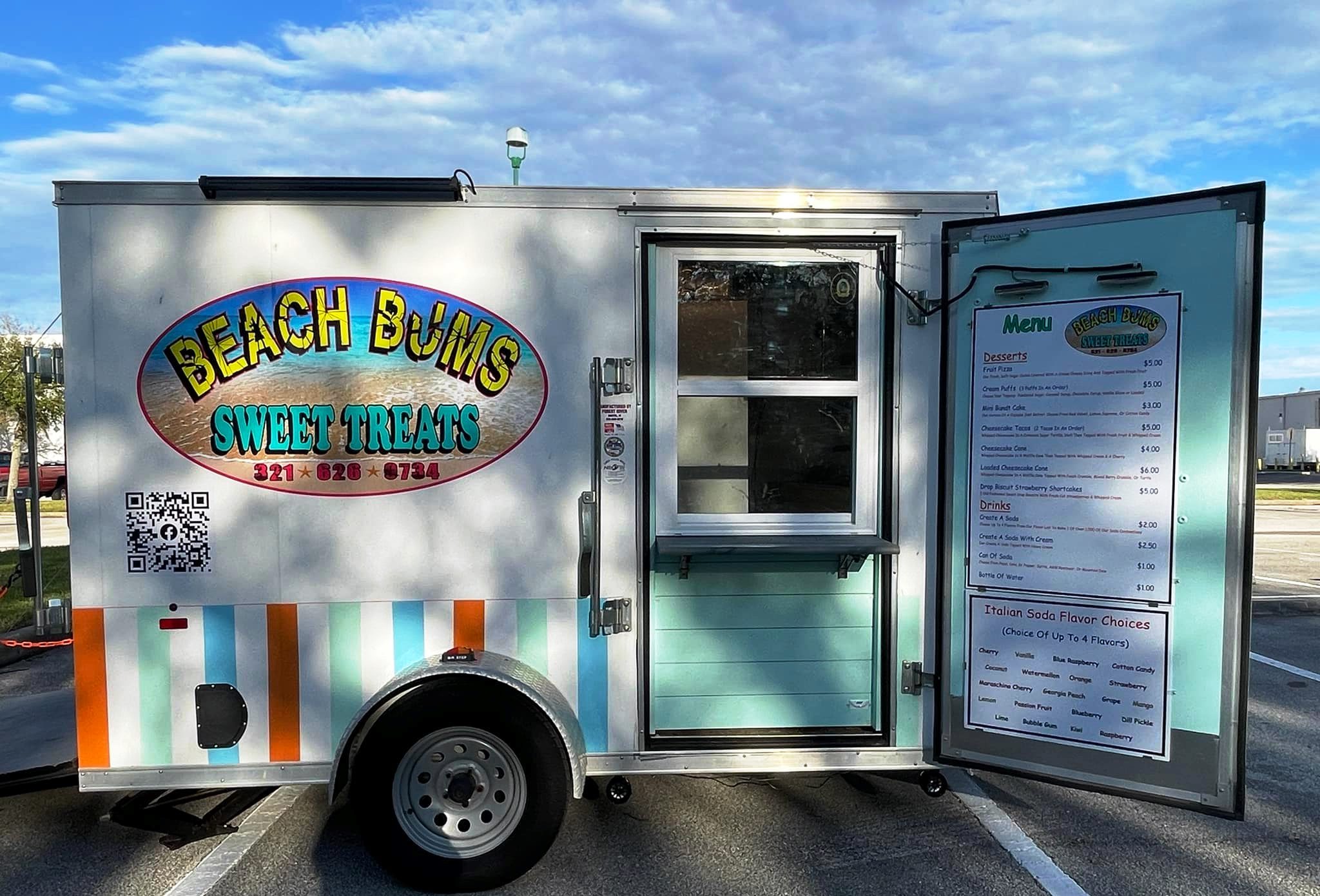 Beach Bums Sweet Treats food truck FL
