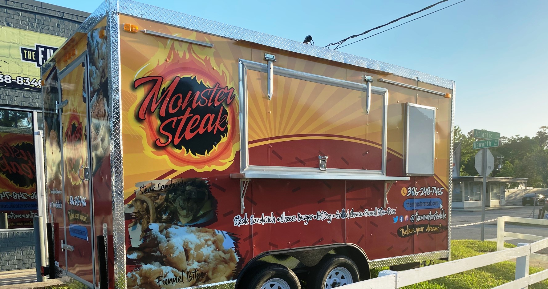 Monster Steak food truck FL