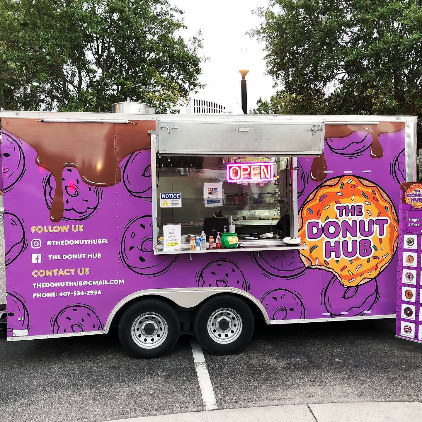 The Donut Hub orlando FL food truck