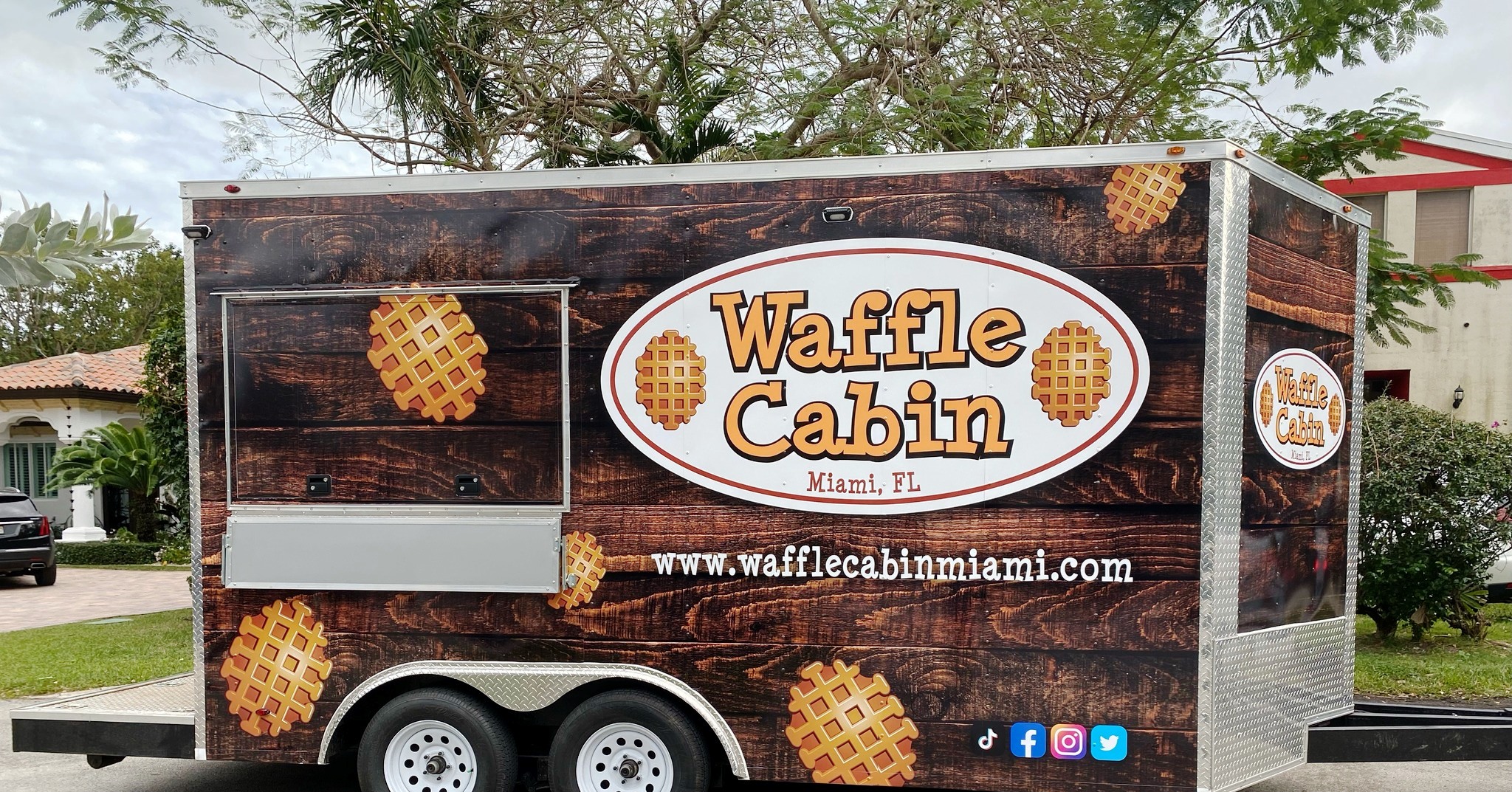 Waffle Cabin Miami food truck